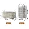 Transparent Blanket Storage Bag Large Capacity Moving Storage Bag Clothing Storage Bag  Household
