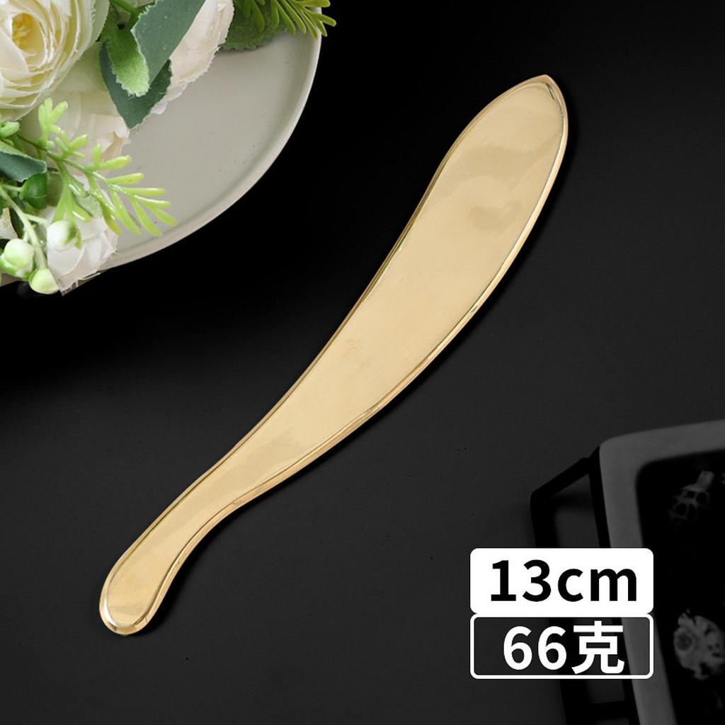 Gua Sha Facial Tool Brass Professional Handheld Portable Guasha Board for Face