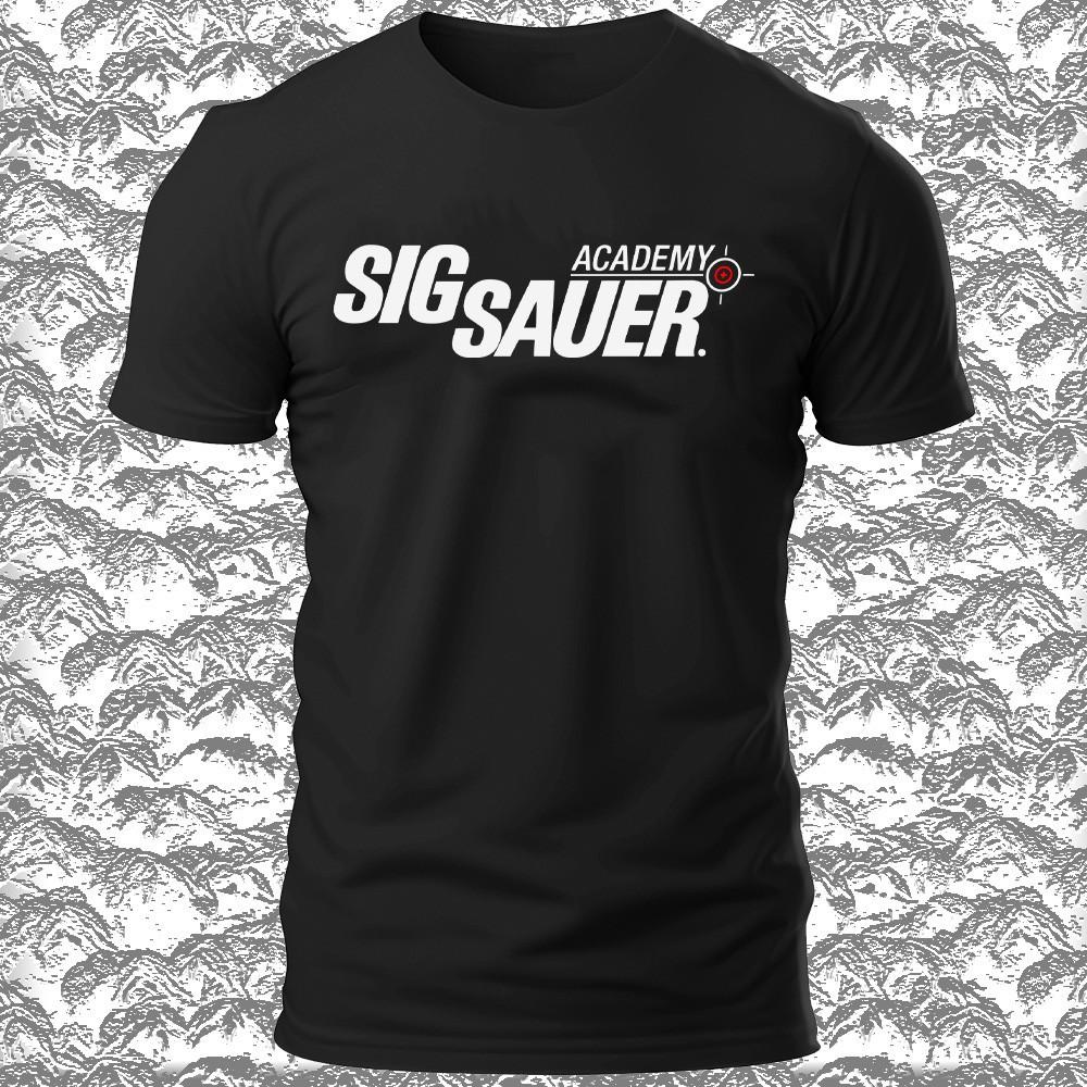 

SIG SAUER Firearms Logo Funny Men s T-Shirt Size S to 5XL Made In USA Unisex T-Shirt S