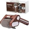 Rechargeable Stainless Steel Electric BBQ Brush with Light & Food-Grade Cleaning Roller
