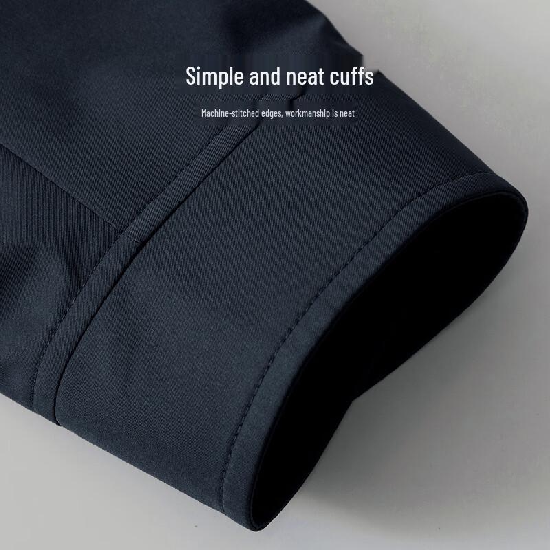 Shanshan Men's Harrington Stand Collar Jacket