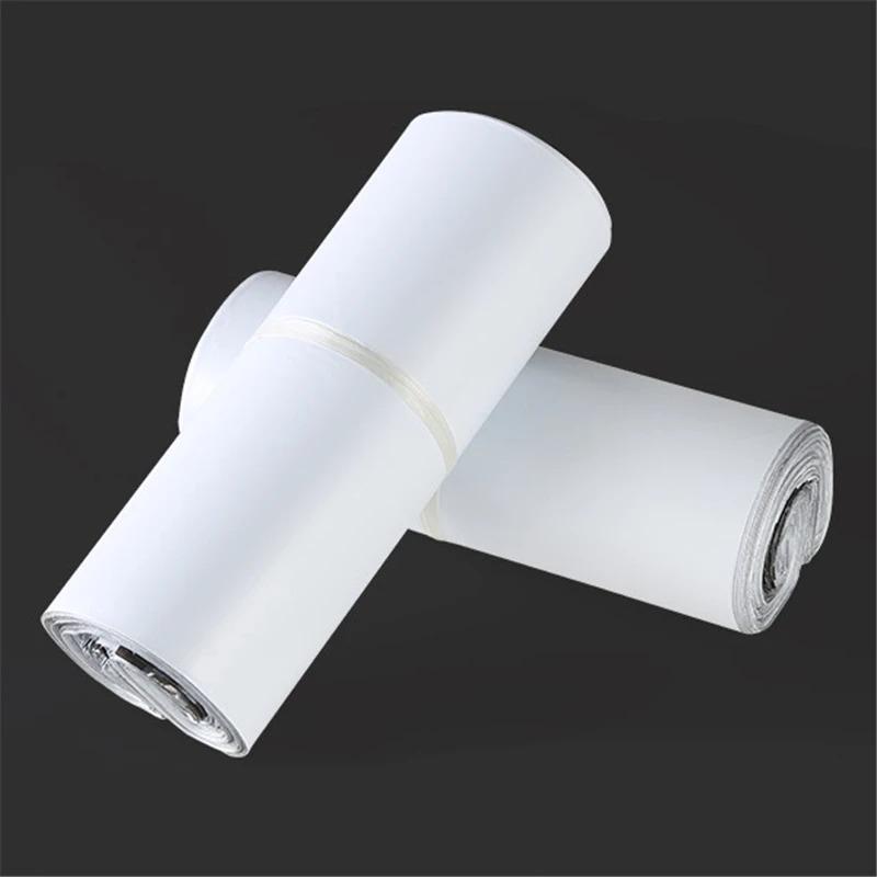 10Pcs Grey White Express Bag Self Sealing Mail Bag Envelope Waterproof Bag Shipping Express Envelope Packaging Bag