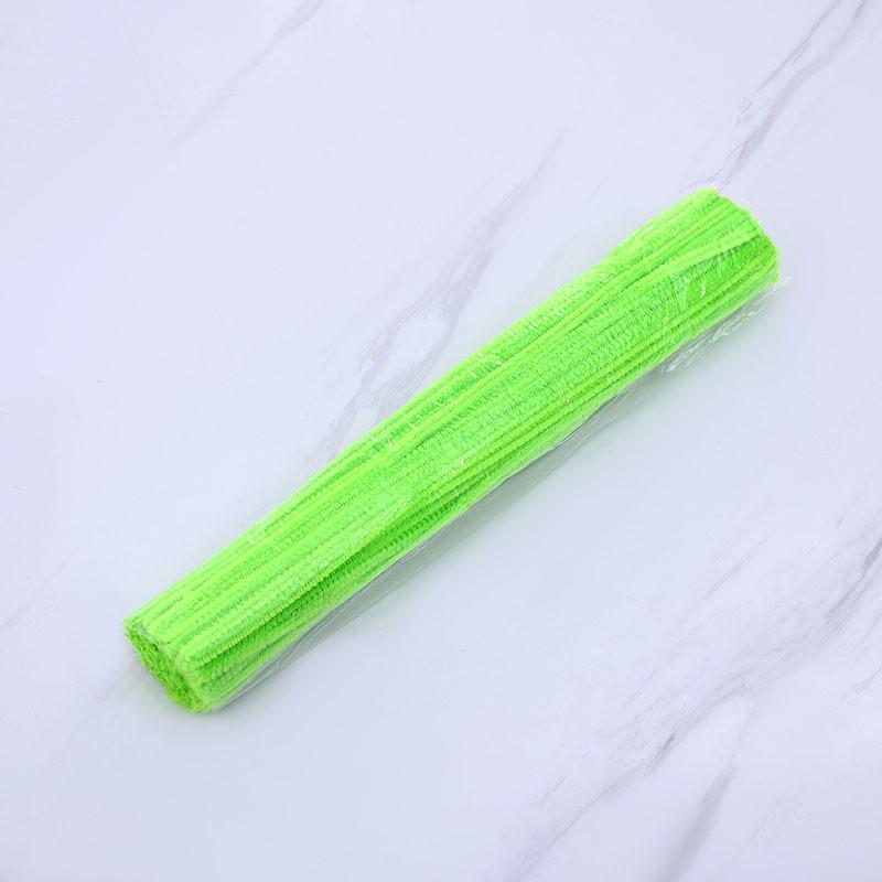Chenille Stems Twist Sticks DIY Craft Pack for Kids - Solid Color Plush Strips