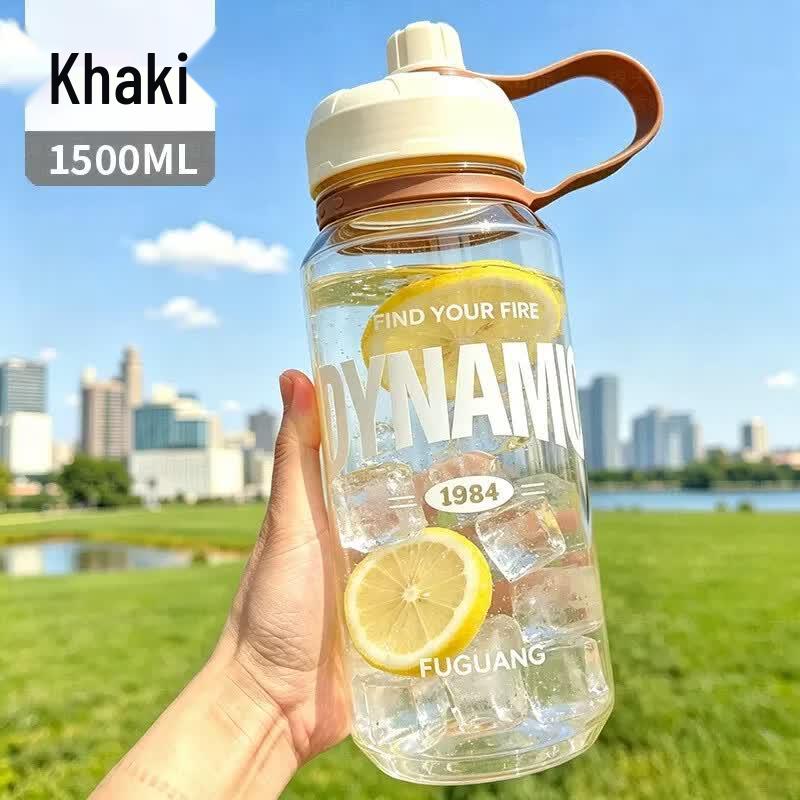 Fuguang 1500ml Portable Anti-fall Sports Water Bottle