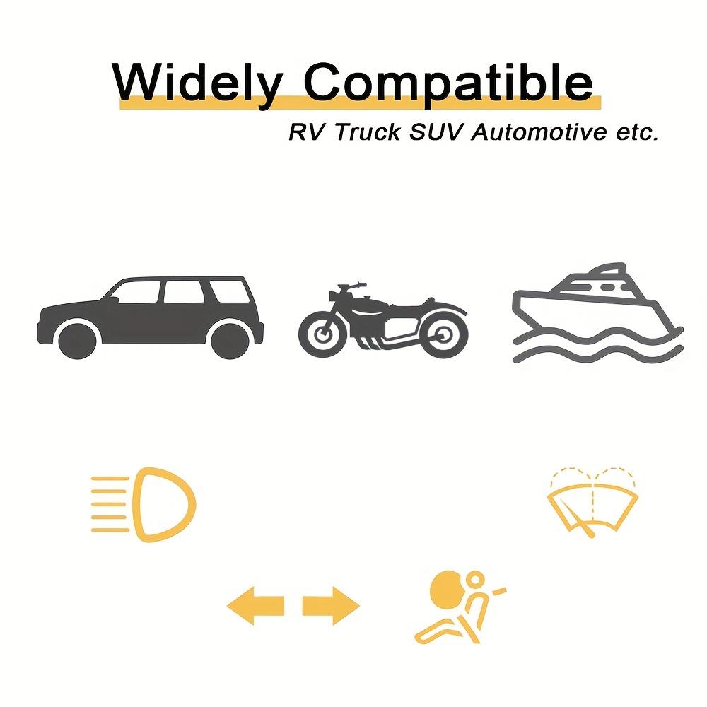 100/180 Piece Automotive Fuse Set Complete Range of Current Specifications. Color-Coded Amperage for Quick Identification; High-Quality Conductive