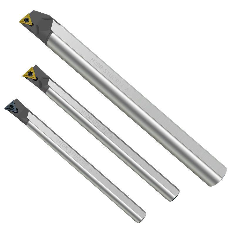Seismic Lathe Tool Holder – High-Speed Steel for Small Internal Holes H10K-STUCR09/H16Q-STUCR11
