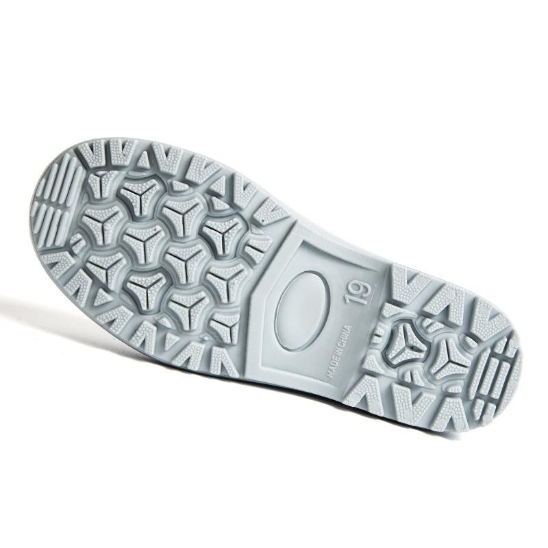 

Дождевая обувь, модная новинка, водная обувь, универсальная, нескользящая, водонепроницаемые резиновые сапоги 23 светло-синий