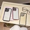 Luxury Rhinestone Transparent Protective Case for iPhone 15/14/16 Pro Max