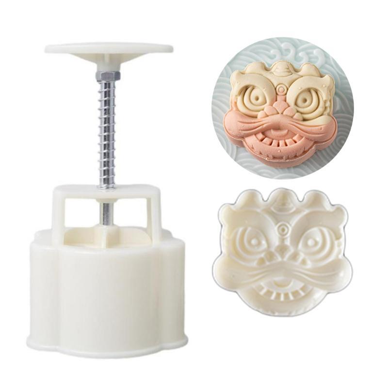 Stamp Cookie Cutters Moulds DIY Baking Accessories for Mid-Autumn Festival
