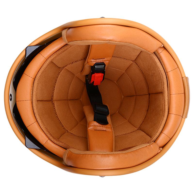 Bright Avocado Green DOT 3/4 Open Face Motorcycle Retro Motorbike Helmets Vintage Chopper Bike Scooter Capacete De Moto