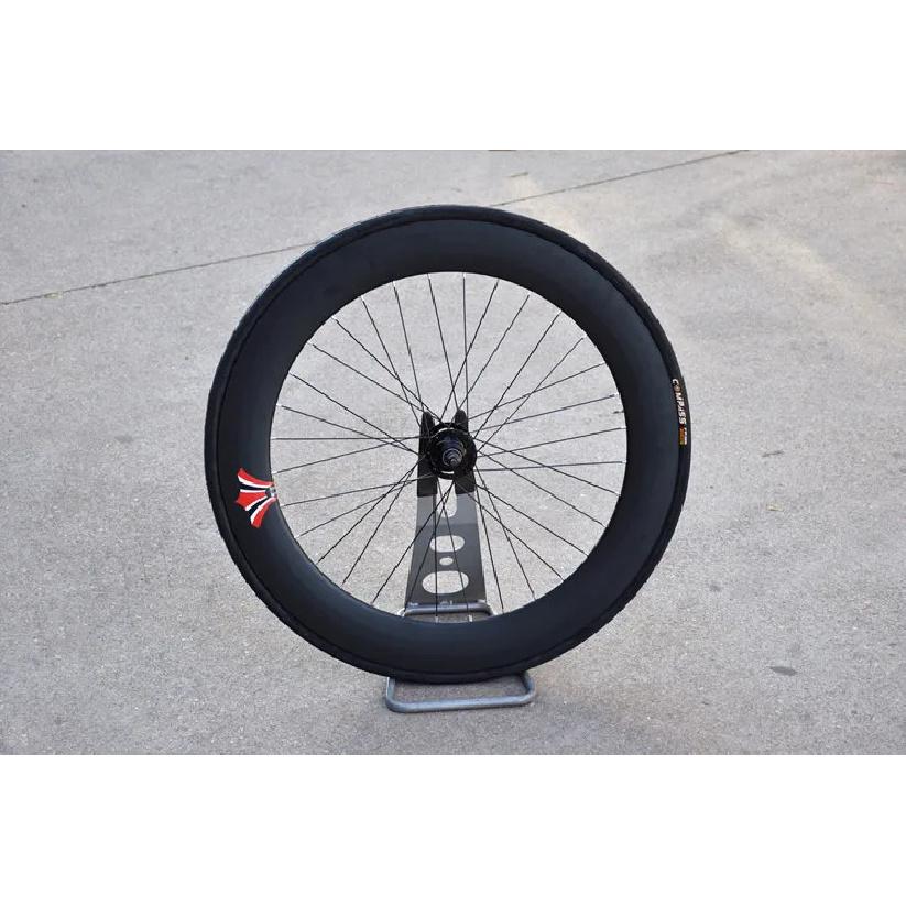 Fixed Gear Bike Wheelset, Aluminum Alloy, Fixie TRACK, Single Speed Bicycle Racing Wheel with 32H Bearing Hub, 70mm, 700C