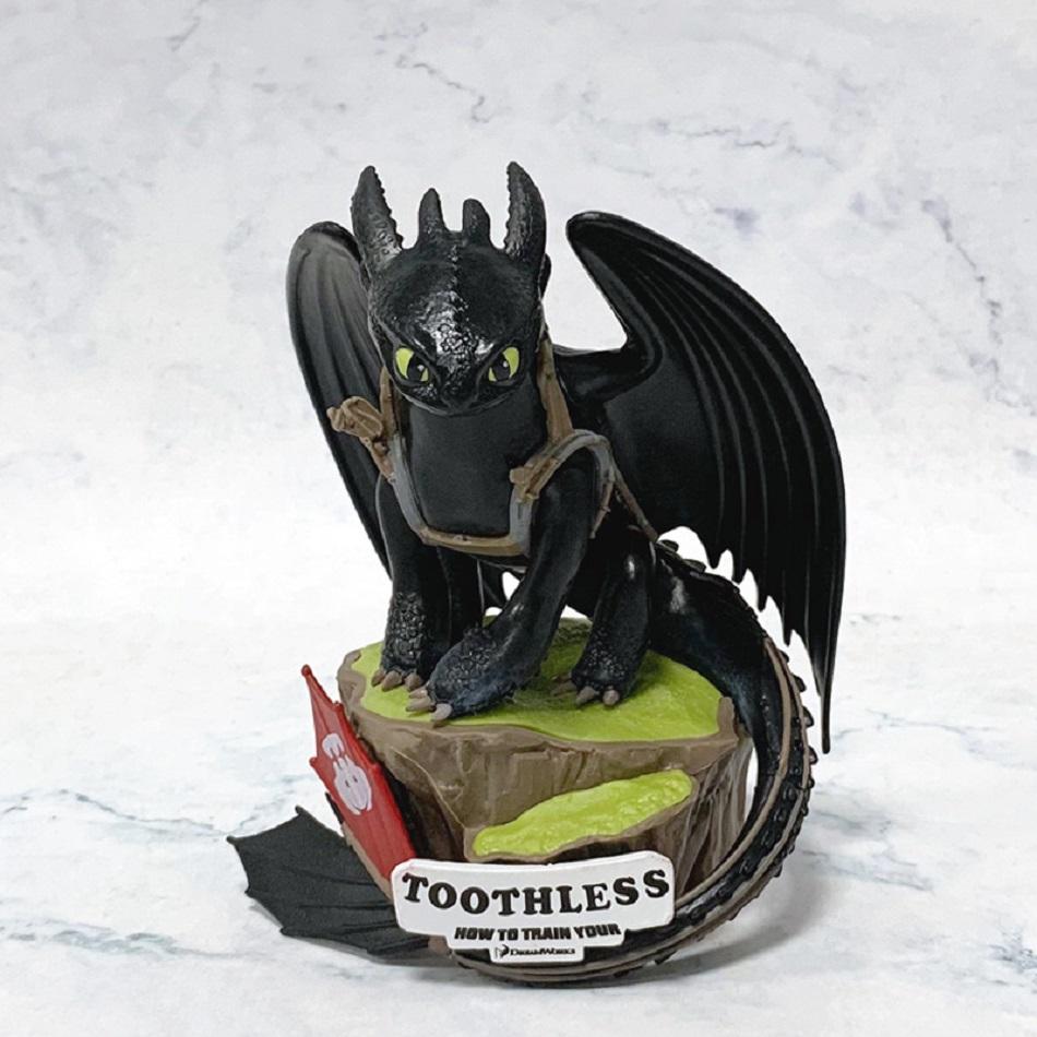 Cartoon How to Train Your Dragon Anime Cute Figure Night Fury Toothless Decor Figure Pvc Model Collectible Statue Toy Xmas Gifts