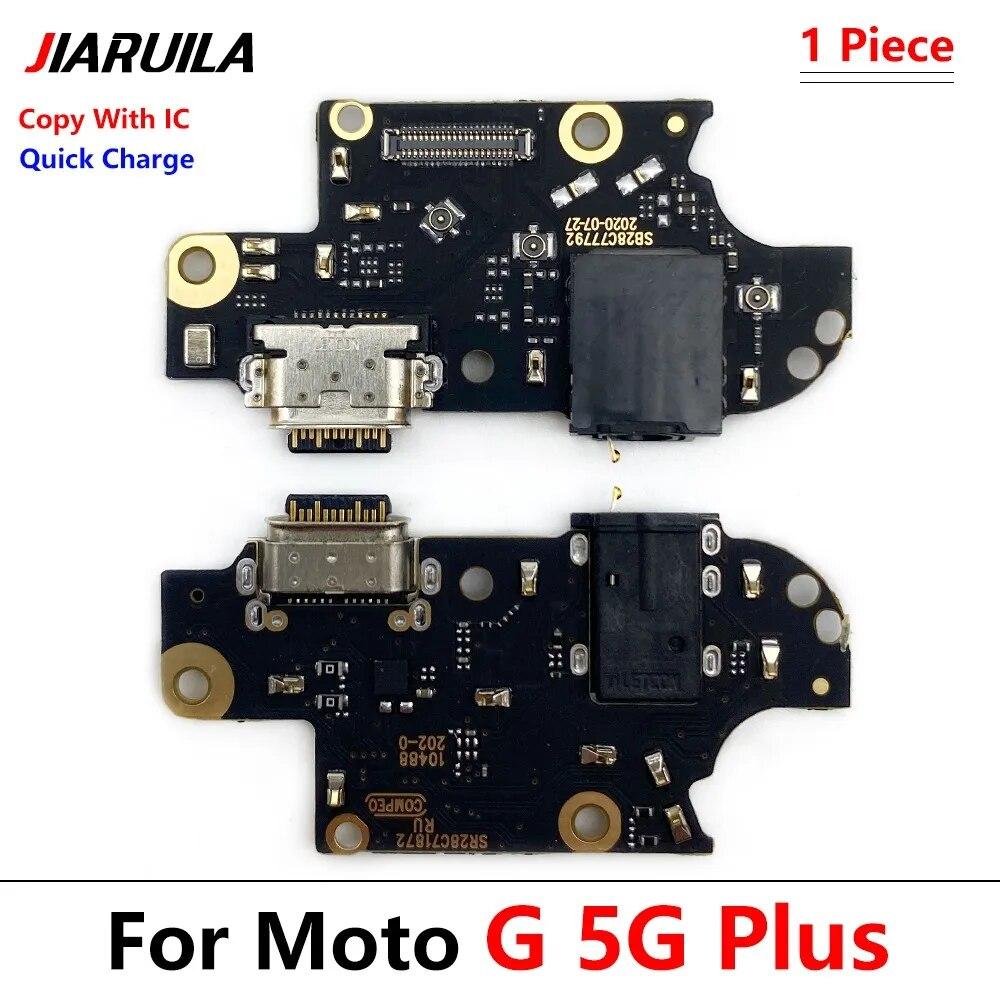 USB Charging Port Board Flex Cable Connector Parts For Motorola Moto G Stylus G Power 2021 2022 G Pure 5G Plus Pro Microphone