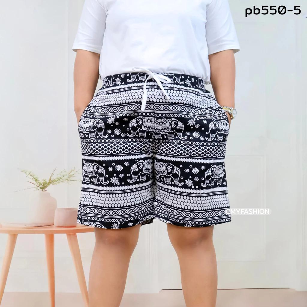 Słoniowe Spodnie Szorty Casual Regulowane Elastyczny Wysoki Pas Sznurek Pasek Duży Plus Size Kobiety Nadruk Streetwear Plaża Bohemian Retro Vintage Boho