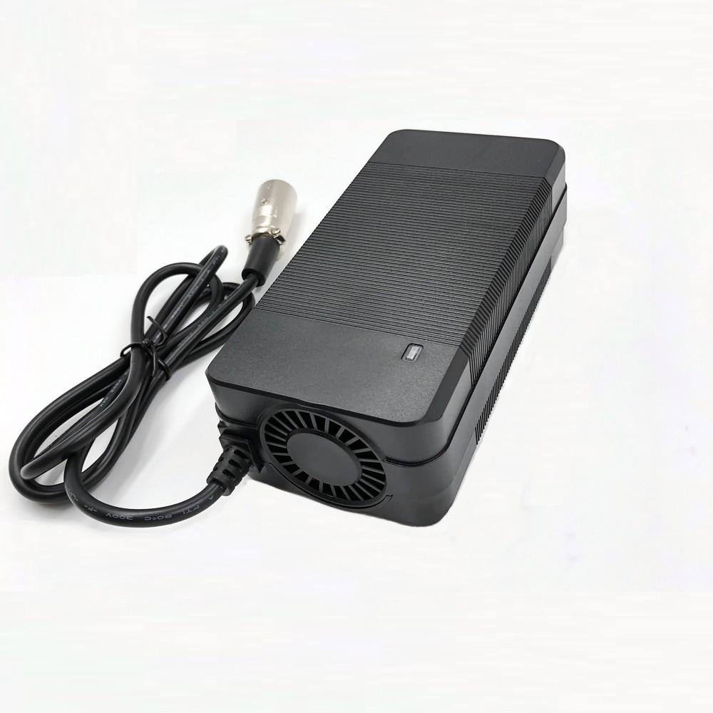 54.6V3A Charger 54.6V 3A Electric Bike Lithium Battery Charger for 48V Li-ion Lithium Battery Pack  XLR Plug  54.6V3A Charger