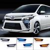 Toyota VOXY 80 Series Front Bumper Lights for Day & Night Driving.