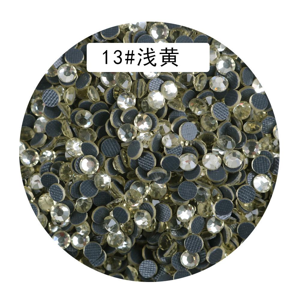 Middle East Diamond Dmc Hot Diamond Flat Bottom Glass Sole Clothing Accessories Diy Bag Shoes And Hats Nail Drill Jewelry Sticker Drill
