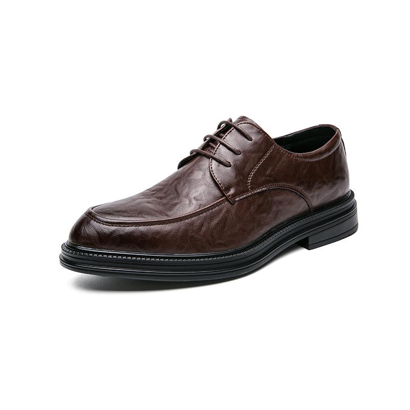 Hot Sale Casual Leather Shoes for Men Anti-Slip Outdoor Oxford Shoes Classic Sneakers New Fashion Leisure Man Formal Dress Shoes