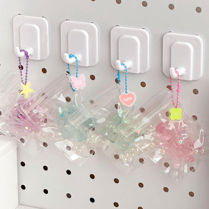 1 box of 16 bling pocket soft keyrings