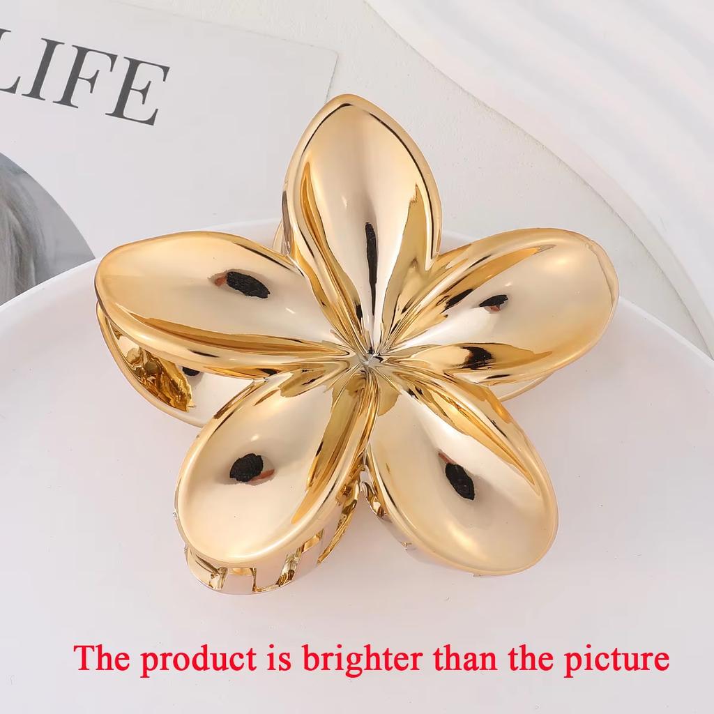 New Flower Hair Clips For Women Sweet Hair Claw Ponytail Clips Hair Holder Fashion Barrette Girls Headwear Hair Accessories