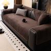 New Sofa Cushion Autumn And Winter Plush Thickened Non-Slip Seat Cushion Premium Leather Sofa Cover Cloth Towel