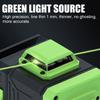 16/12/8 Line 4D 360° Horizontal Vertical Cross Green Light Laser Level Self-Leveling Measure APP Control