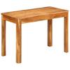 Vidaxl Dining Table, 110X55X76 Cm, Solid Acacia Wood