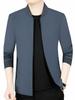 2024 Spring/Autumn Men's Thin Casual Business Jacket - Trendy and Handsome Outerwear