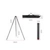 Campfire Cooking Tripod Height-Adjustable Stand with Chain