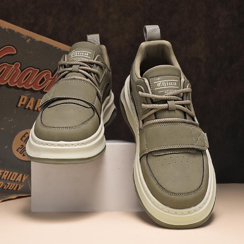 Fashion 2024New Men Casual Leather Flat Designer Shoe High Quality Fashion Genuine Leather  Tennis Waterproof Outdoor Sports Oxford Shoe