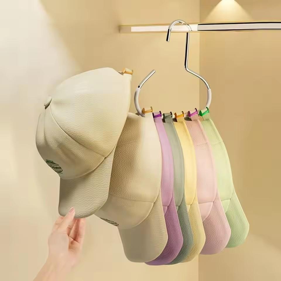1/4pcs round Hook Set Strong Storage Accessories Non-defensive Load Bearing for Hats Scarf Bags - Clothing Organizer Hooks