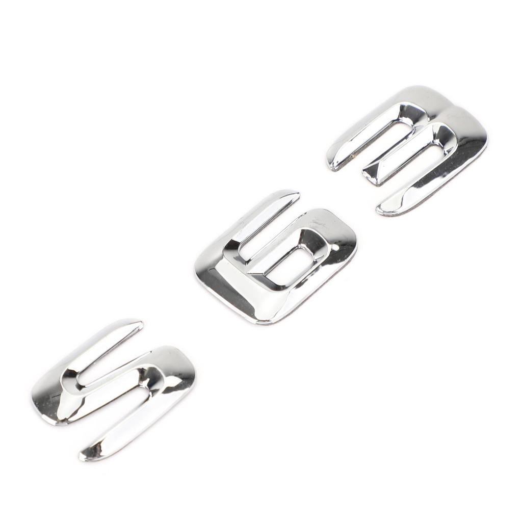 Rear Trunk Emblem Badge Nameplate Decal Letters C350 E200 E320 E350 E500 S500 S600 S63 Fit Mercedes Benz 2014-2015