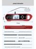 Foldable Waterproof Dual Probe BBQ & Meat Cooking Thermometer