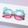 Children'S Fun Cartoon Children'S Sunglasses Bow Decoration Children'S Glasses Uv-Proof Baby Sunglasses