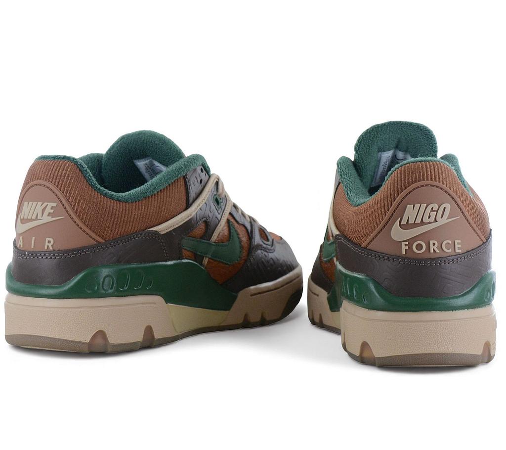 Nike X NIGO - Air Force 3 Low SP - Herren Sneakers Schuhe Braun HQ0260-201 ORIGINAL
