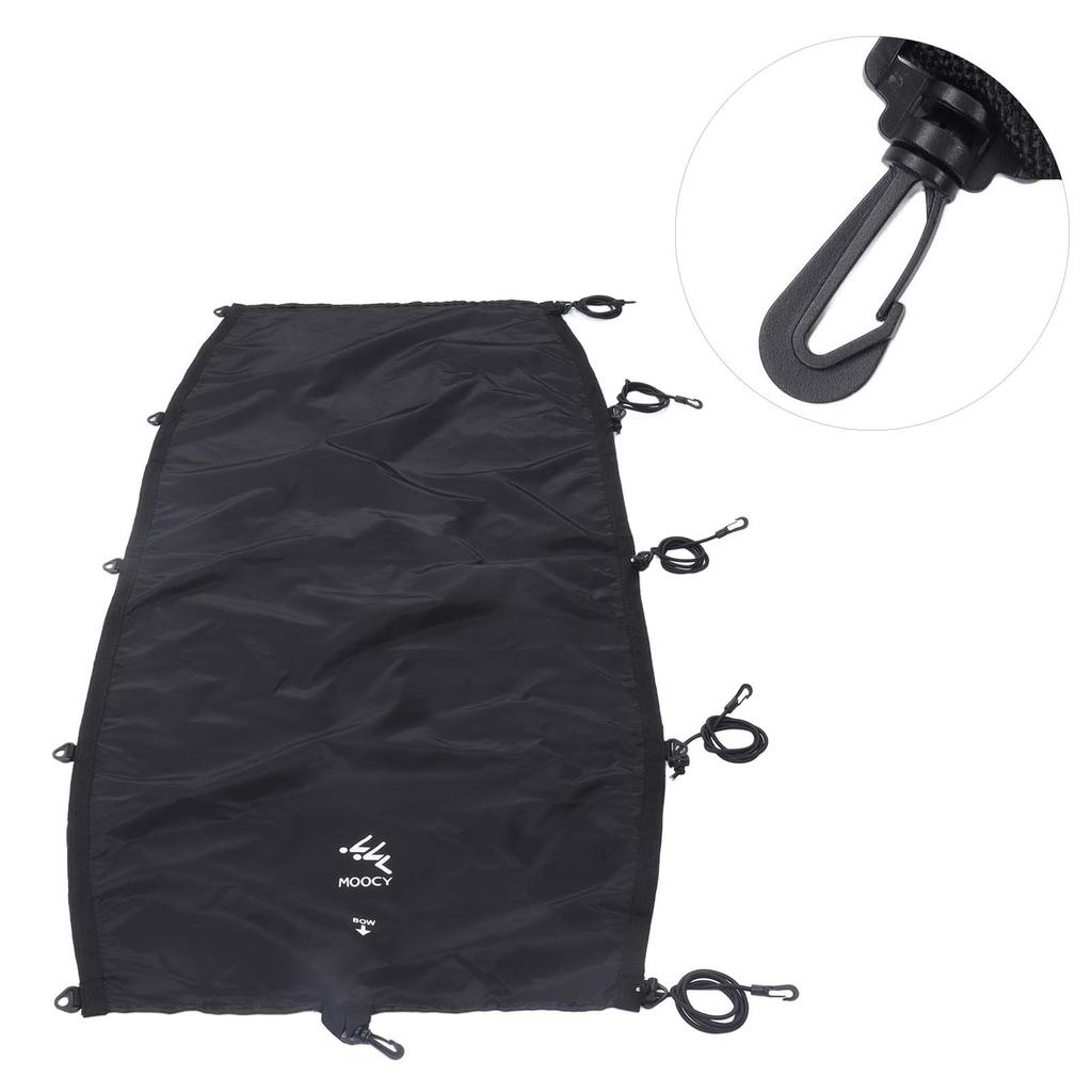 Kayak Cockpit Drape Cover Waterproof Cockpit Cover Kayak Canoe Cockpit Accessories for Boating