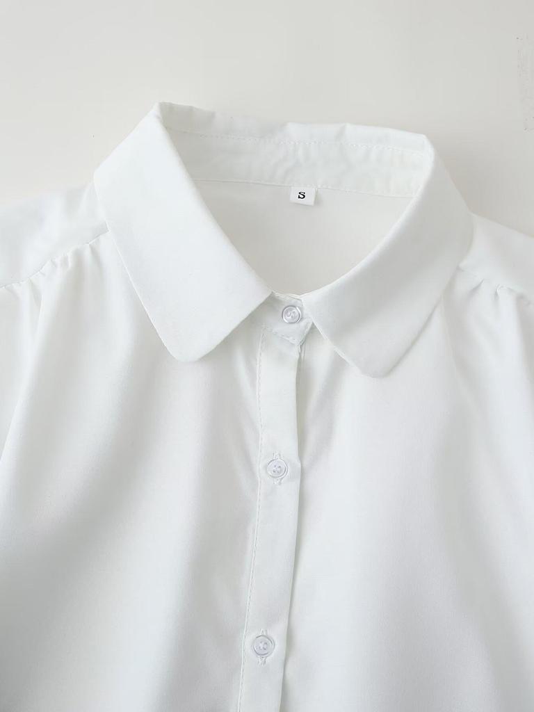 2025 Spring Women's Embroidered Long-Sleeve Casual Shirt