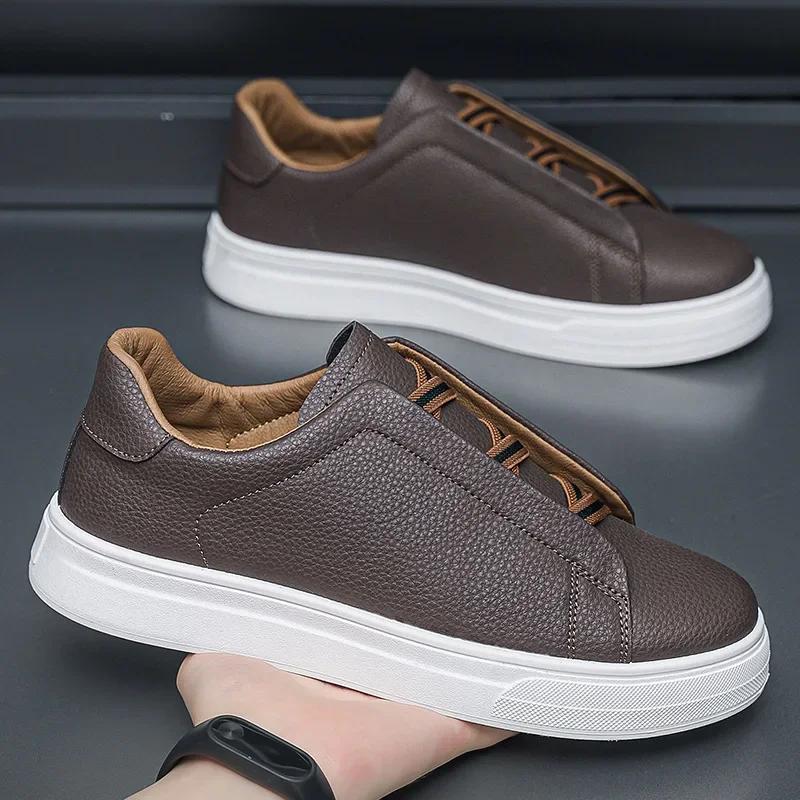 New Fashionable Men's Board Shoes Small White Shoes Young Students' Casual Sports Shoes