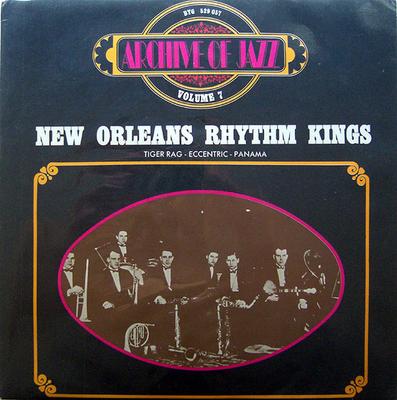 LP Record NEW ORLEANS RHYTHM KINGS - Archive Of Jazz - Volume 7 529057 BYG Records France Jazz Used