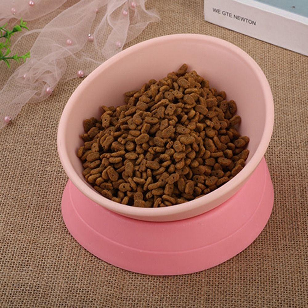 Anti-Slip Cat Bowls Adjustable Pet Eating Dishes Arbitrary Tilted Small Dog Feeder Pet Supplies
