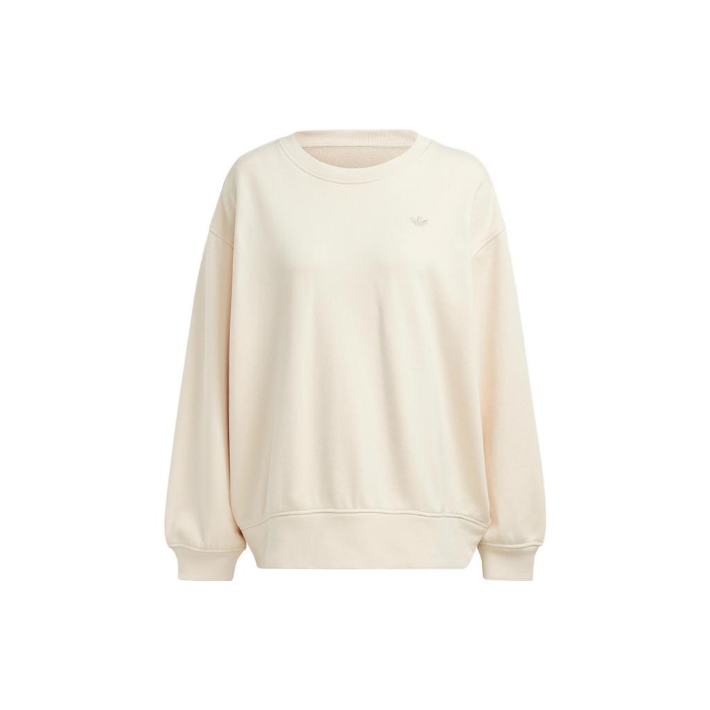 adidas Originals Premium Essentials Oversized Crewneck Sweatshirt Off White IC4977