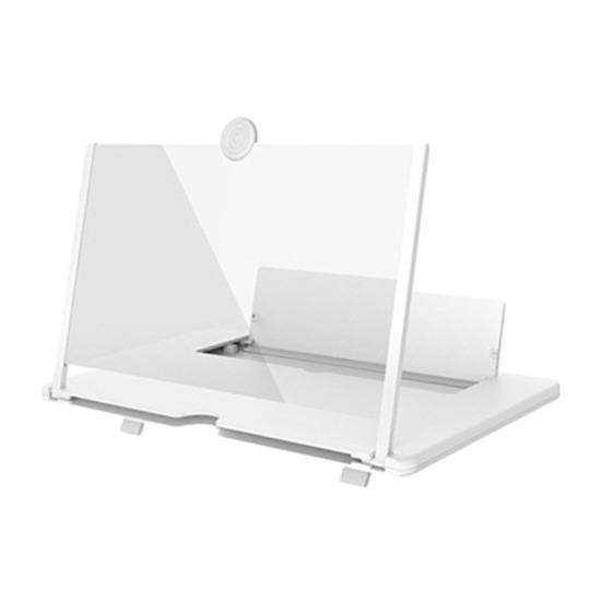 10/12/14/16/18-Inch Phone Screen Magnifier Foldable Phone Holder with Screen Enlarger Amplifier Movies Videos Smartphone Screen