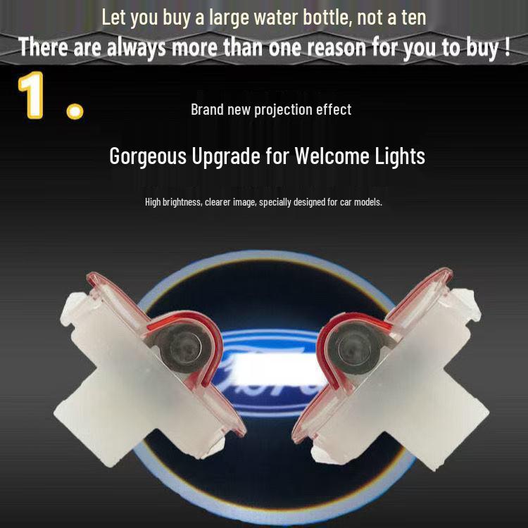 Ford Willkommenslichter und Mondeo Ambiente Türprojektion