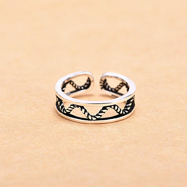 Inel Bijuterii de Modă Personalizate Deschise Live pentru Femei Inele cu Litere Vintage