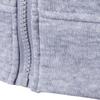 Men Vest Jacket Hooded Drawstring Sleeveless Zipper Placket Vest Coat Solid Color Pockets Zipper Placket Waistcoat