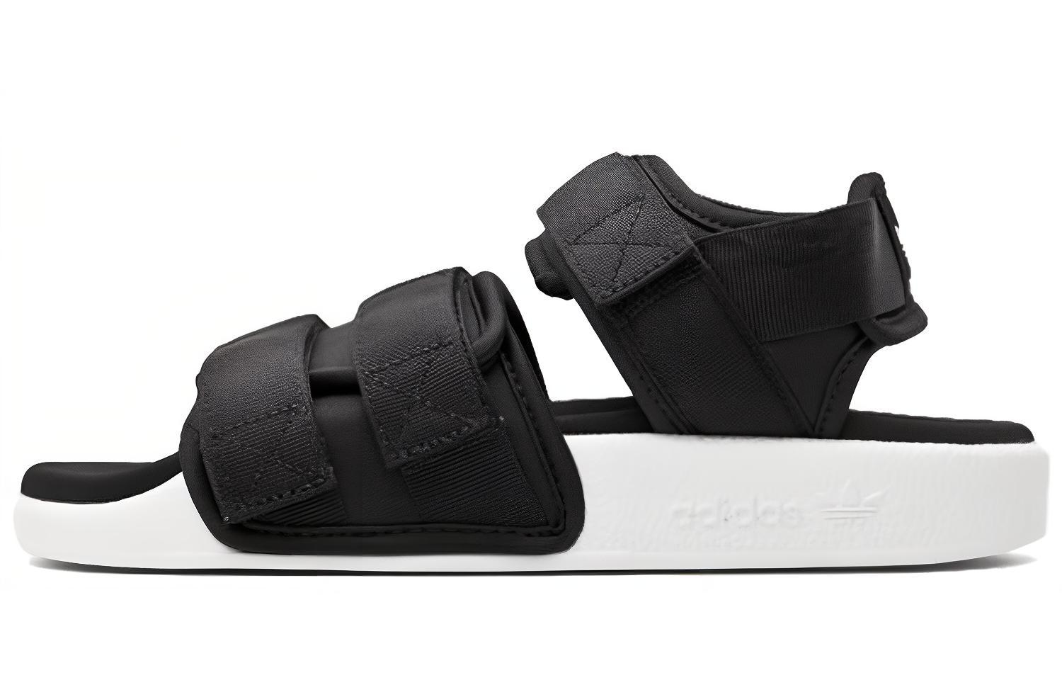 Adidas Originals Adilette 2.0  Black White  Women s AC8583 38