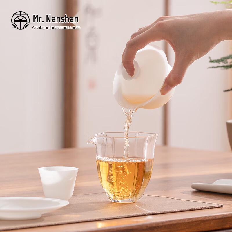 Nanshan Mr. Chinese Kung Fu Sancai Gaiwan Teapot