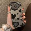 iPhone 12/14/16 Pro Max Heart Shape Phone Case - Apple Personality Design