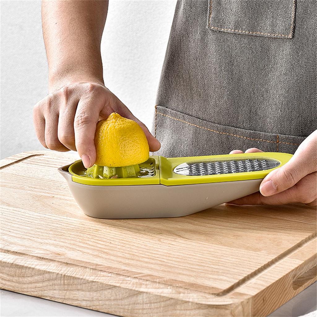 Buy 3in1 Manual Lemon Juicer Multifunction Orange Lemon Squeezer Kitchen Grater Minced Garlic