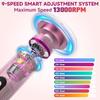 Foot Nail File Cordless, 2 in 1 Wireless  Electric Foot Callus Remover, Adjustable 9 Speed Rechargeable Pedicure